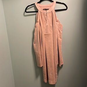 BCBG Suede Dress. Light pink. Worn once